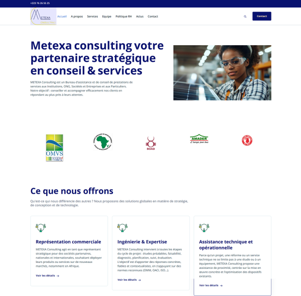Accueil Metexac